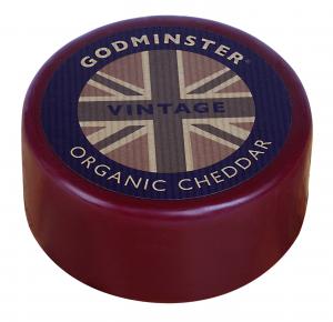 Organic Godminster Cheddar - Round Truckle 200g